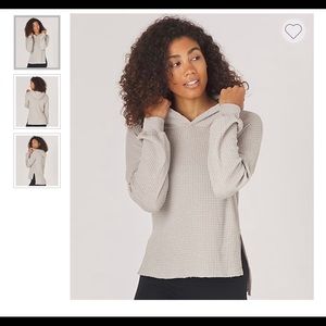 Glyder Waffle Knit Hooded Sweater